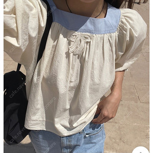 메이비베이비 디어리스트 에프나 블라우스 크림