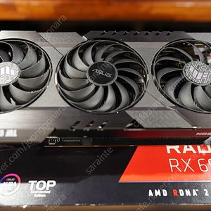 라데온 Radeon ASUS TUF rx6900xt TOP O.C 판매합니다. (rx6950급)