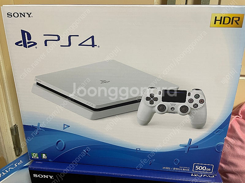PS4 플스4 슬림 화이트 팝니다~--1