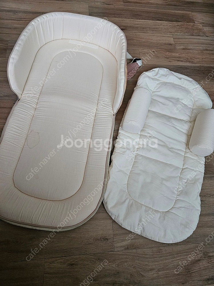 누보백 백팩형 휴대용 아기침대 택포--2