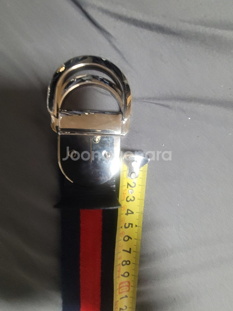 Gucci(구찌) 189812 삼선 스티치 영문로고 버...--5