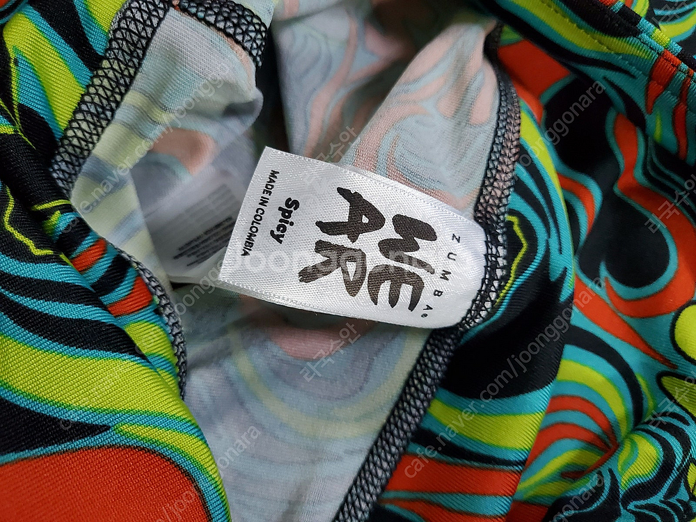 미사용 정품 ZUMBAWEAR 줌바웨어 하이웨스트 플레어 레깅스--5