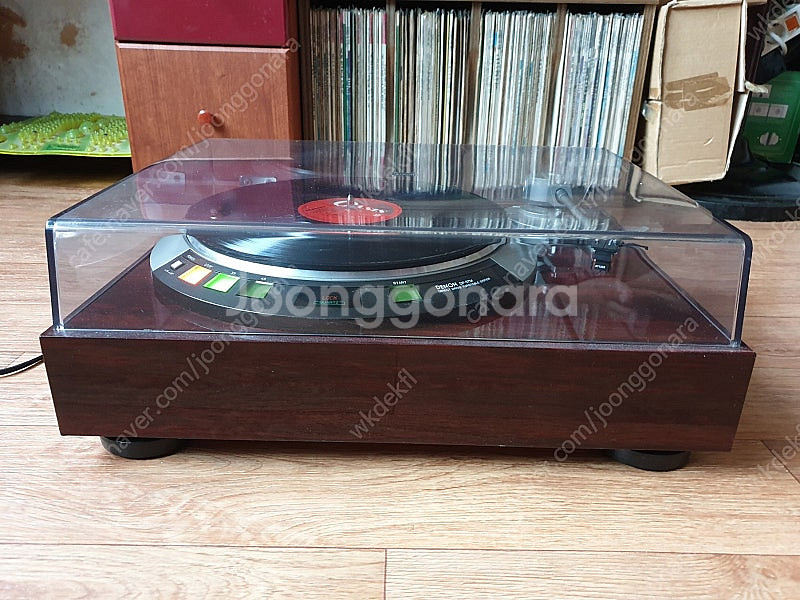 고급형수동턴테이블 데논DP~57M--1