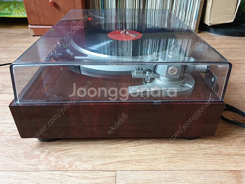 고급형수동턴테이블 데논DP~57M--2
