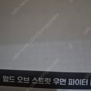 스트리트우먼파이터 콘서트 4장