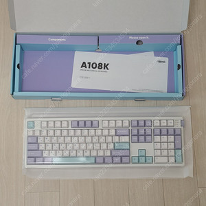 앱코 A108K 3모드 퀵스왑 기계식 키보드 맘모스축