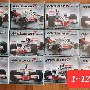 데아고스티니 F1 맥라렌 혼다 MP4-23 1:8사이즈