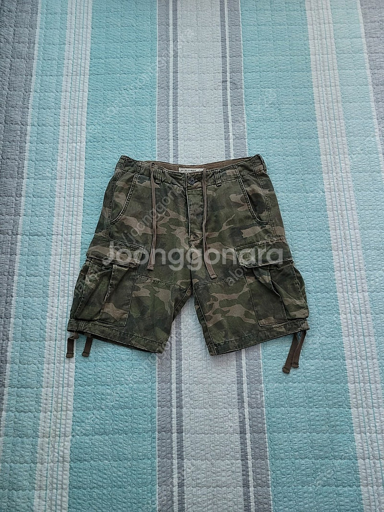 아베크롬비 Abercrombie. 밀리터리 빈티지 카모...--0