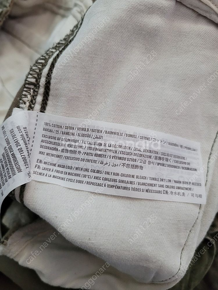 아베크롬비 Abercrombie. 밀리터리 빈티지 카모...--9