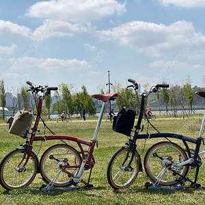 브롬톤 플레임라커실버, 템페스트블루 판매