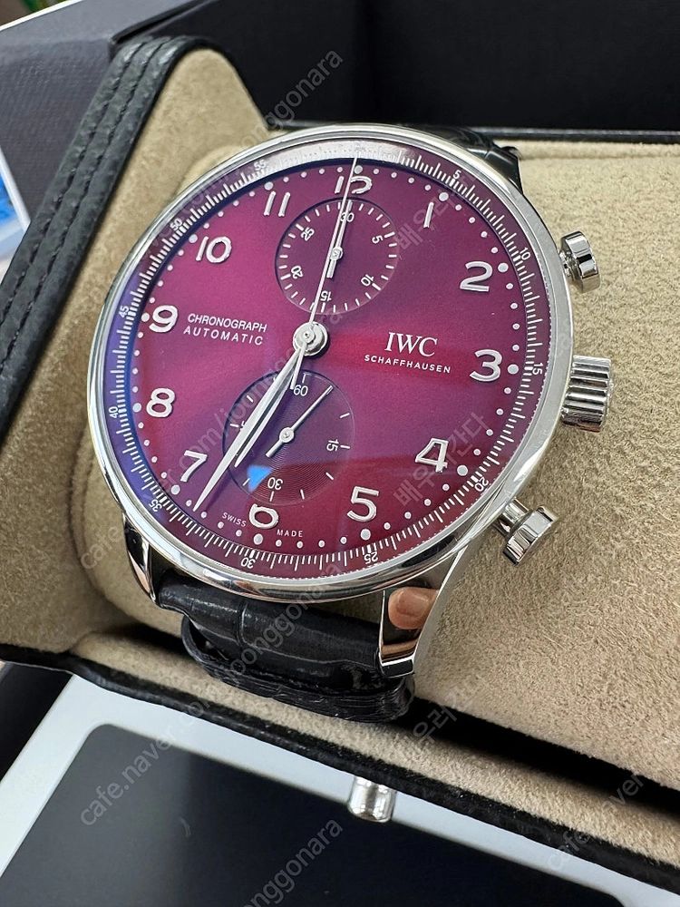 IWC 크로노 버건디 (한정판) 이미지