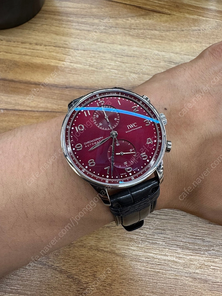 IWC 크로노 버건디 (한정판) 이미지