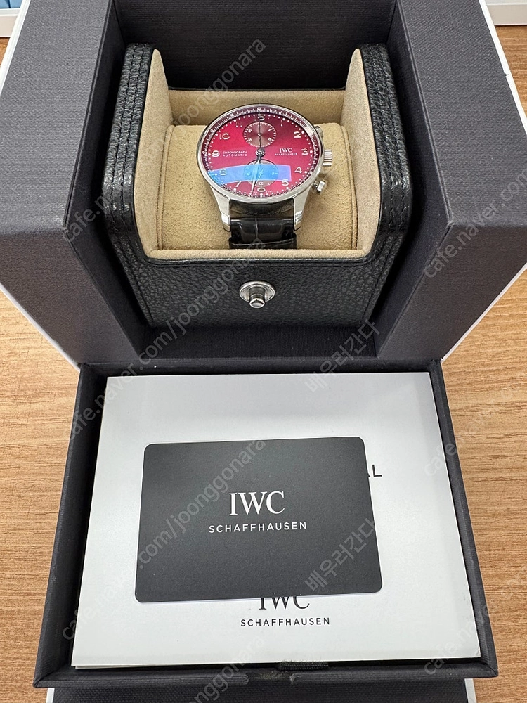 IWC 크로노 버건디 (한정판) 이미지
