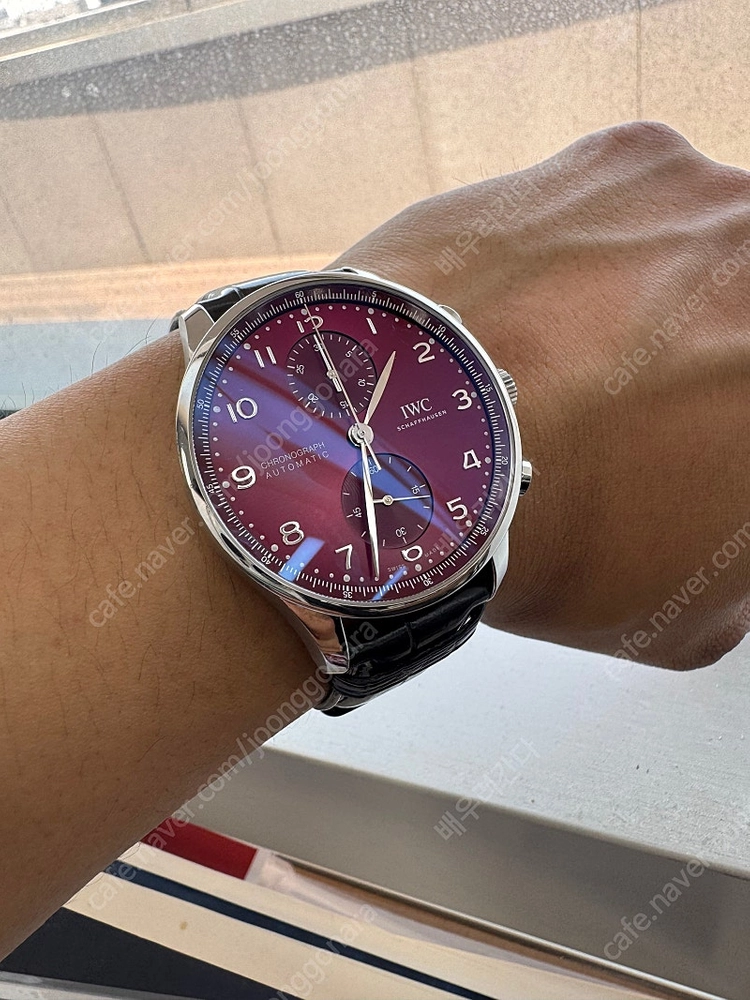 IWC 크로노 버건디 (한정판) 이미지