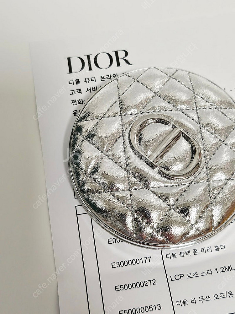 디올 휴대폰 미러 그립톡--9