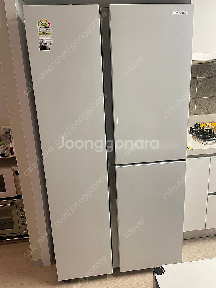 삼성 양문형 냉장고(RS84T5071WW)--1