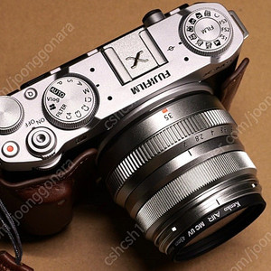 후지필름 X-M5 실버 렌즈킷 , XF35mm f2 실버