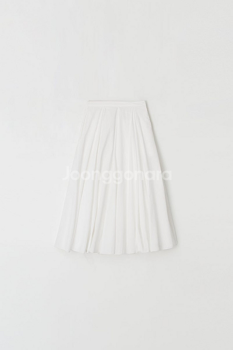 윤슬샵 amorino 아모리노 화이트 롱 스커트--4
