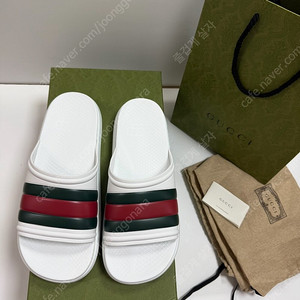 구찌 남성 샌들 슬리퍼 화이트 gucci