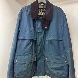 바버 뷰포트 빈티지 특주 Blue Sylkoil Wax Jacket