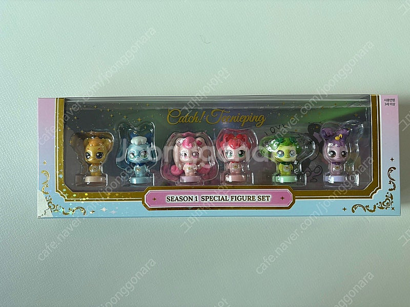 캐치티니핑 피규어 세트(해핑,라라핑,하츄핑,아자핑,바로핑,차차핑)--2