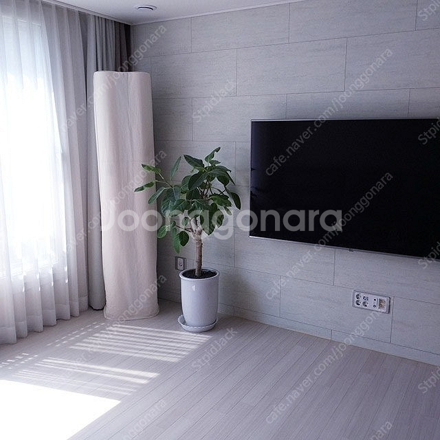 무지 티비커버 핸드메이드 tv가리개 티비덮개--1