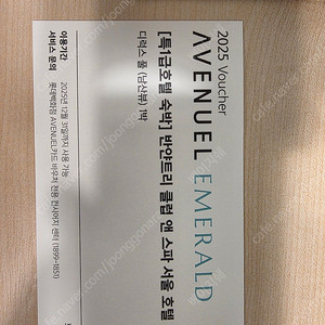 반얀트리 서울 호텔 (디럭스 풀 남산뷰) 주말가능
