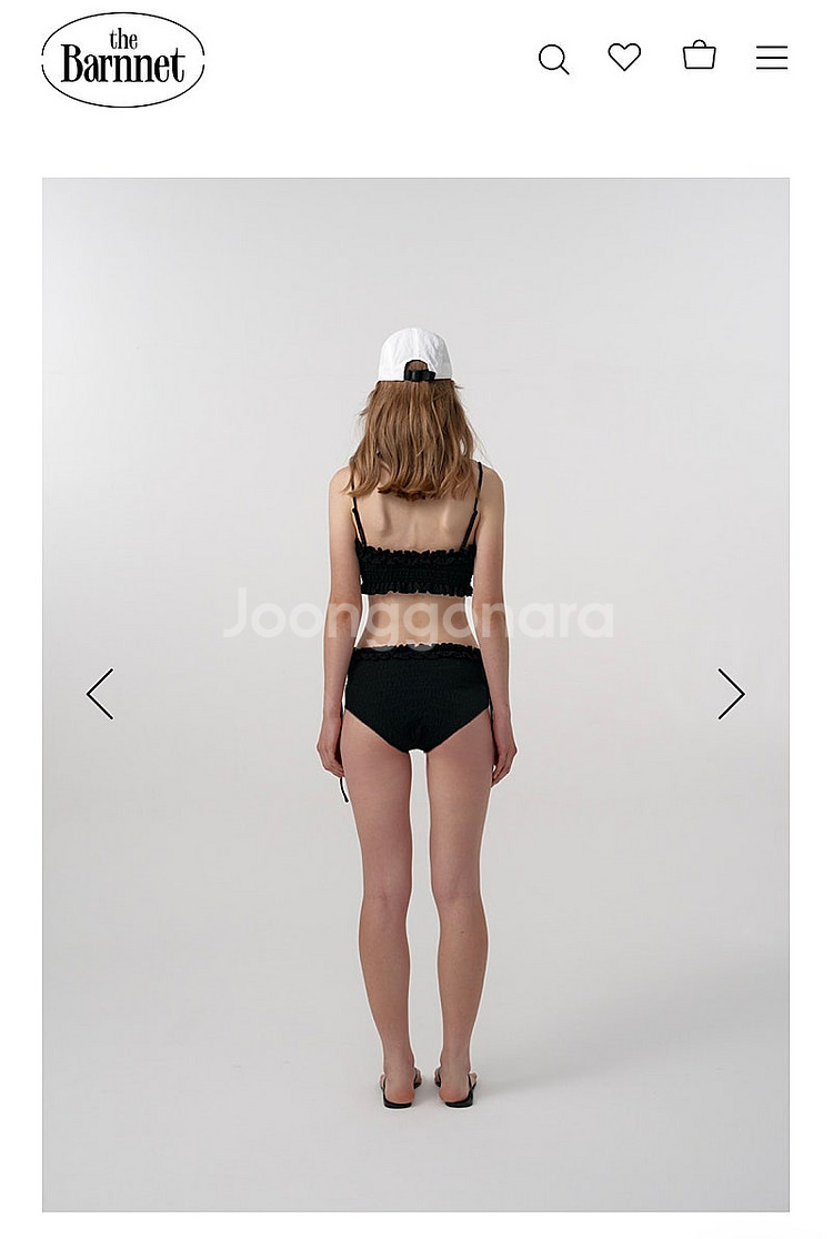 더바넷 Breeze Ruffle Bikini_Black--2
