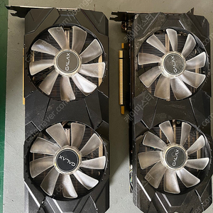 RTX2070 그래픽카드 2대 일괄