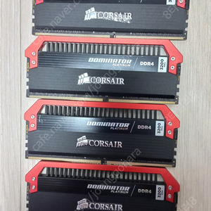커세어 도미네이터 플레티넘 DDR4 3200Mhz CL16 16GB (4GBx4)