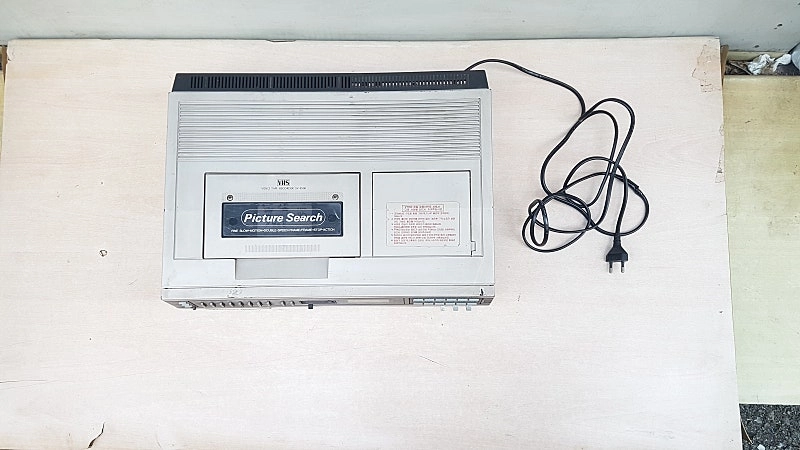 빈티지 1984년 삼성 SV-9500 비디오 플래이어 이미지
