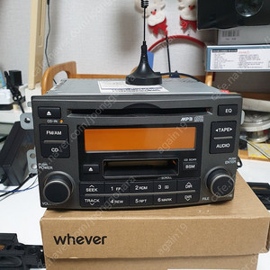 카오디오를 일반오디오로 개조 (카세트가능,액정불량)