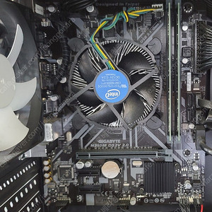 8세대 팬티엄 골드 g5400+긱바 h310m+RAM 8G(4+4)_윈10 영구인증