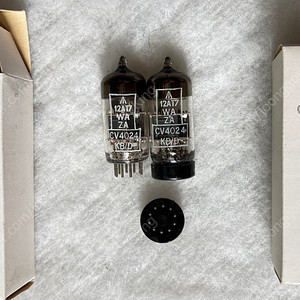 Mullard멀라드 M8162(12AT7/ECC81고신뢰관) 이중지지 NOS NIB 메치페어 판매