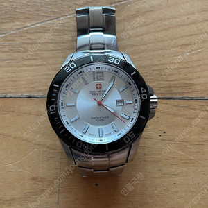 스위스 밀리터리 하노와 메탈 시계