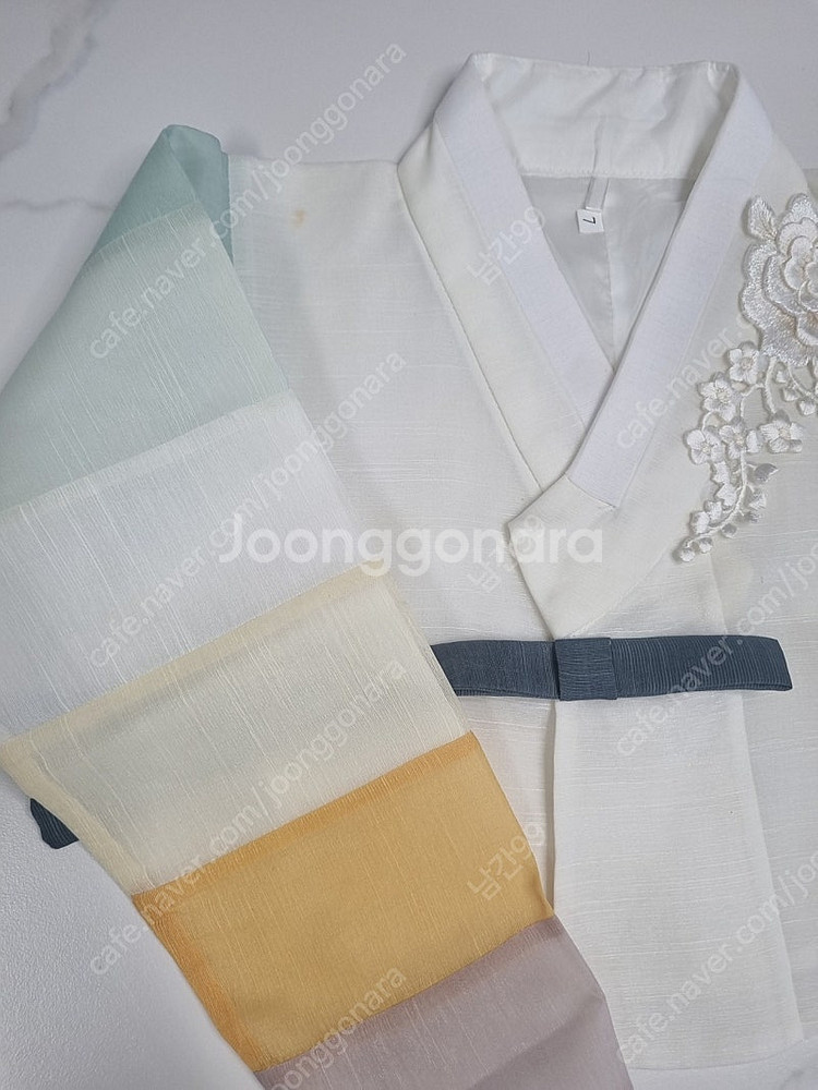 여아 한복 7호 - 반값택포 15000원--3