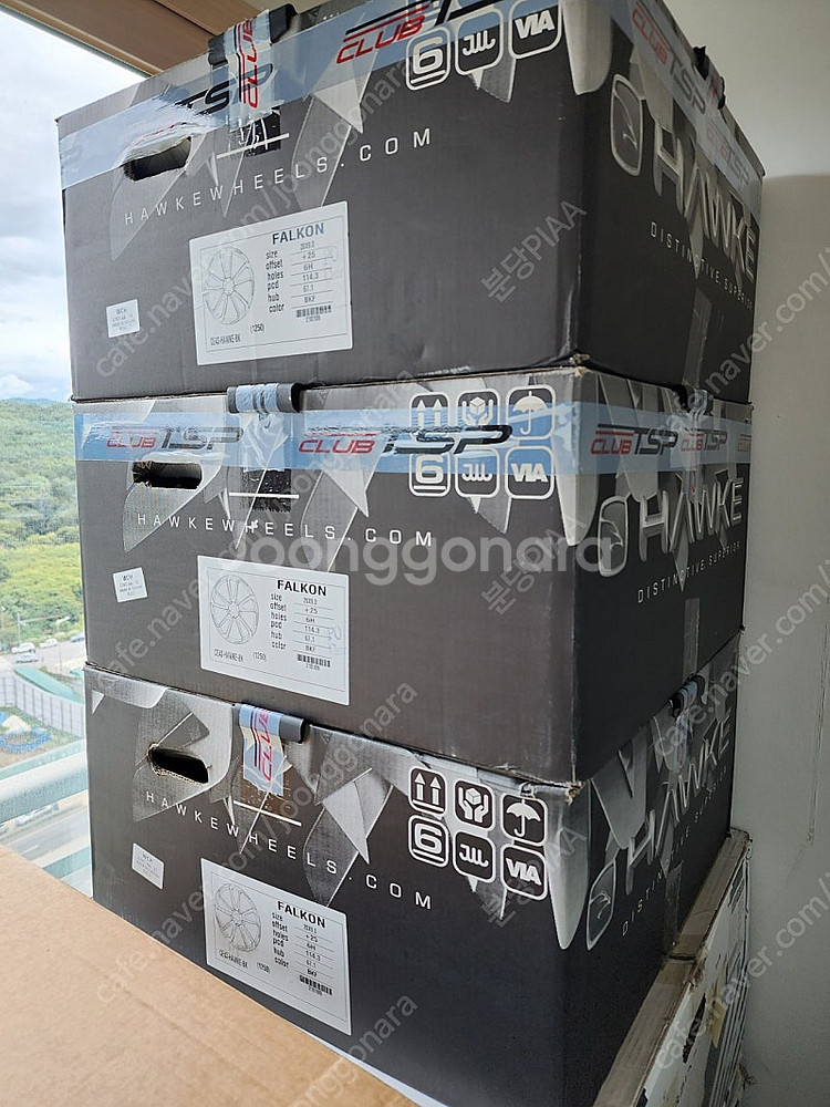 모하비전용 20 인치 팔콘휠 3 개--3