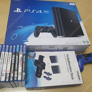 ps4 프로 1테라 풀박 패드2개 삼성t5 외장ssd250기가 게임타이틀 9개 몽땅 대구