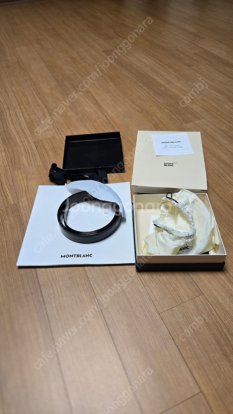 몽블랑 벨트 111080 새상품 허리띠--0