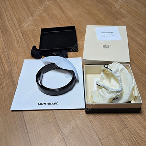 몽블랑 벨트 111080 새상품 허리띠