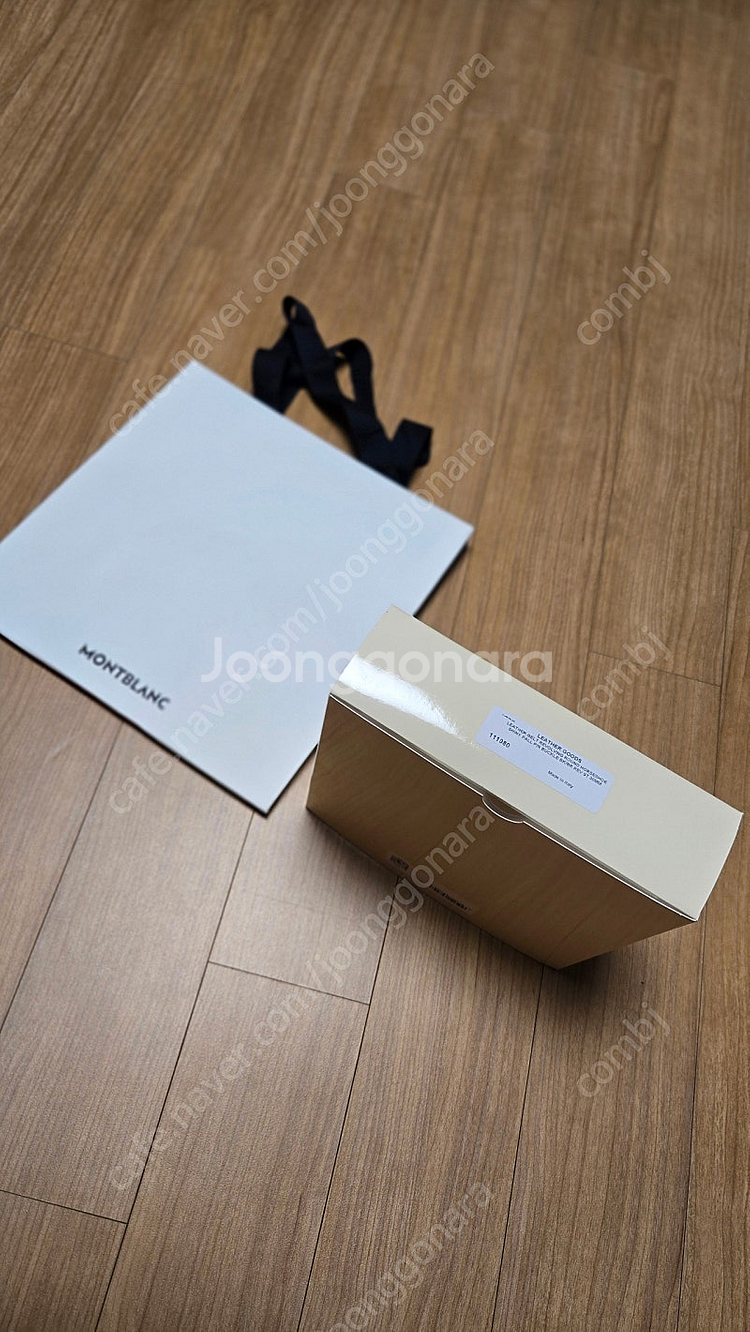 몽블랑 벨트 111080 새상품 허리띠--2