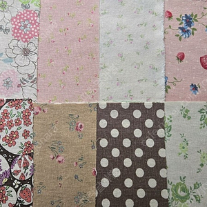 퀼트 미싱 유와 하프린넨 1/16마 20종