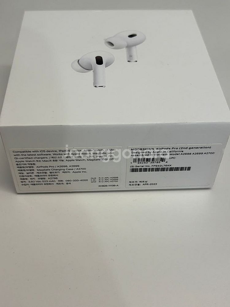 에어팟 프로2세대 8핀 풀구성--0
