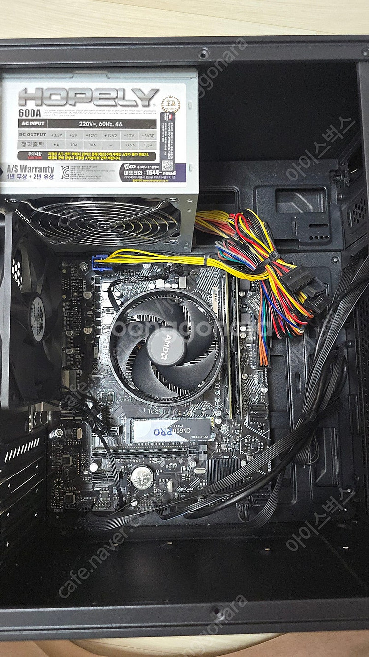 조립PC 라이젠5 5600g 램 32g PC판매합니다.--4