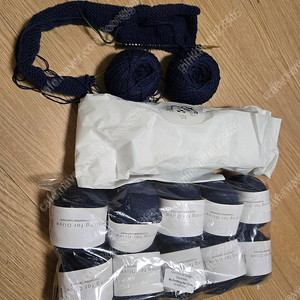 뜨개실 판매합니다