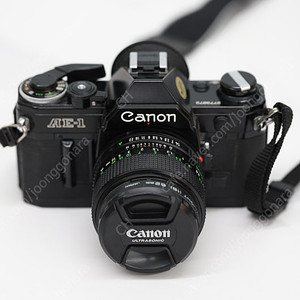 캐논 AE-1 블랙 50.4 렌즈 포함 상태 좋음