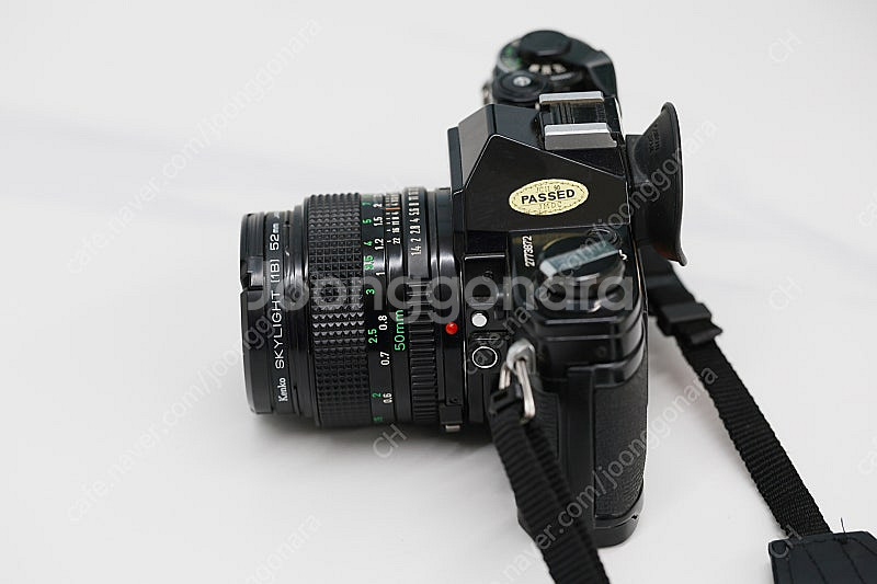 캐논 AE-1 블랙 50.4 렌즈 포함 상태 좋음--7