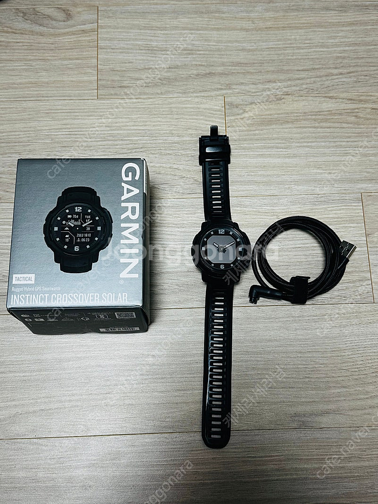 가민 인스팅트 크로스오버 솔라 그라파이트--2