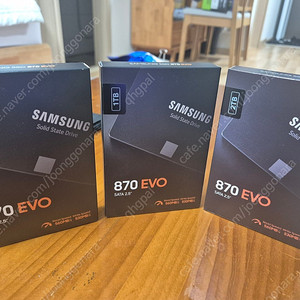 삼성 SSD 870 EVO 1.2TB 판매합니다.미개봉