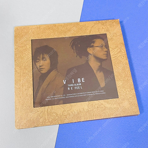 [중고음반/CD] 바이브 VIBE 3집 Re-Feel 윤민수 류재현